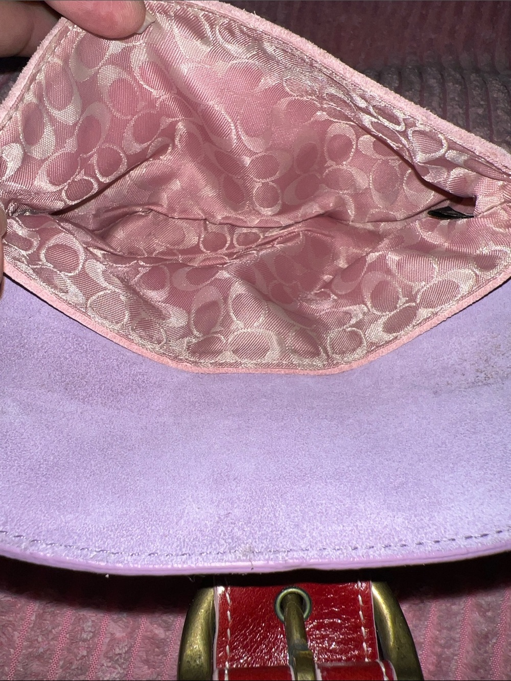 Coach Y2K SoHo Suede Wristlet - Picture 15 of 16